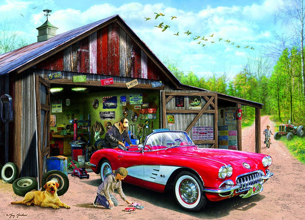 EuroGraphics - Out Of Storage Corvette Jigsaw Puzzle (1000 Pieces)