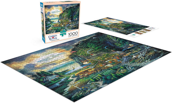 Buffalo Games - Charles Wysocki - Moonlight & Roses - 1000 Piece Jigsaw Puzzle