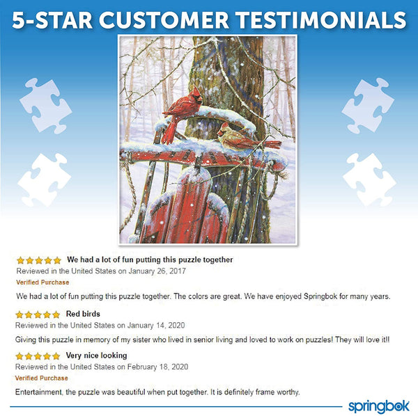 Springbok Puzzles - Peaceful Moments Jigsaw Puzzle (500 Piece)