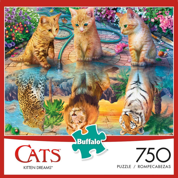 Buffalo Games - Cats Collection - Kitten Dreams - 750Piece Jigsaw Puzzle