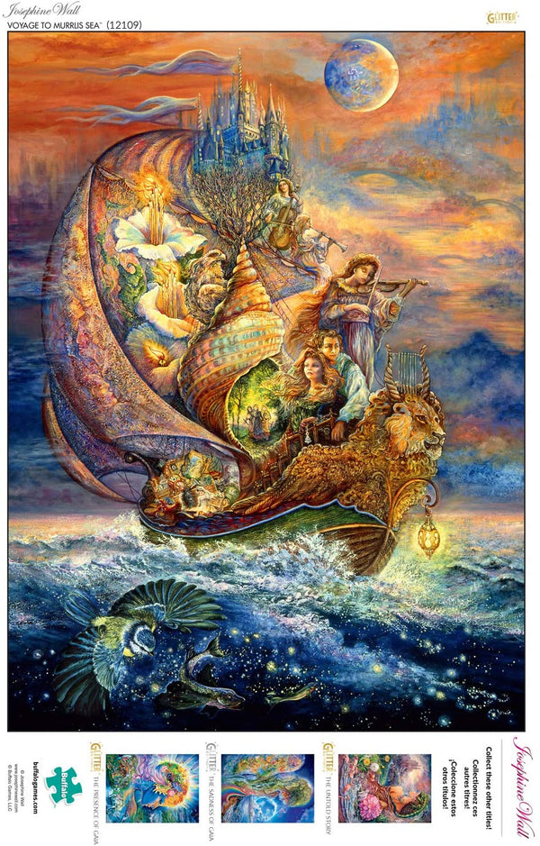 Buffalo Games - Josephine Wall - Voyage to Murllis Sea - 1000 Piece Jigsaw Puzzle