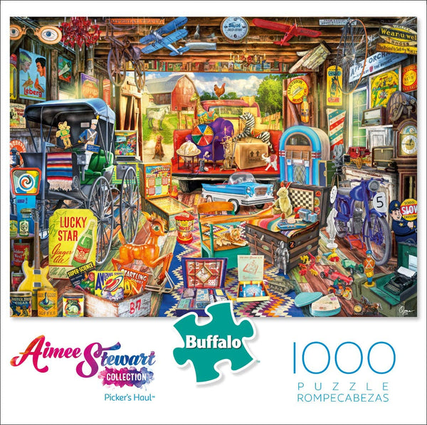 Buffalo Games - Aimee Stewart - Picker's Haul - 1000Piece Jigsaw Puzzle