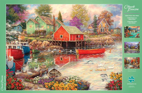 Buffalo Games - Quiet Cove - 1000 Piece Jigsaw Puzzle