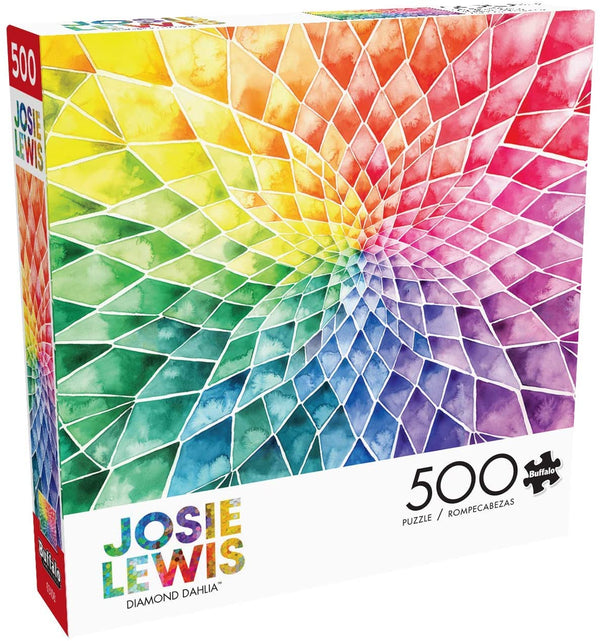 Buffalo Games - Josie Lewis - Diamond Dahlia - 500 Piece Jigsaw Puzzle