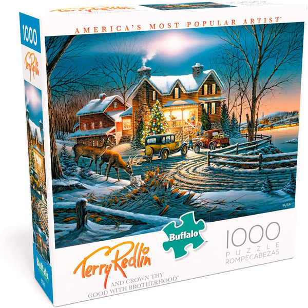 Buffalo Games - Terry Redlin - and Crown Thy Good with Brotherhood - 1000 Piece Jigsaw Puzzle