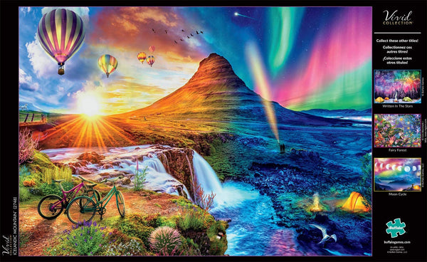 Buffalo Games - Icelandic Mountain - 300 Large Piece Jigsaw Puzzle