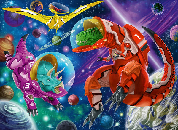 Ravensburger - Space Dinosaurs Puzzle Jigsaw Puzzle (200 Pieces)