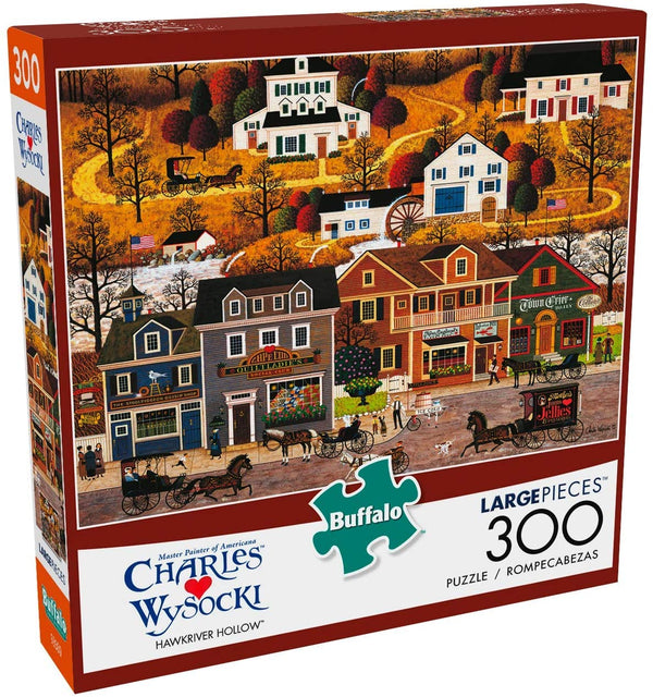 Buffalo Games - Charles Wysocki - Hawkriver Hollow - 300 Large Piece Jigsaw Puzzle