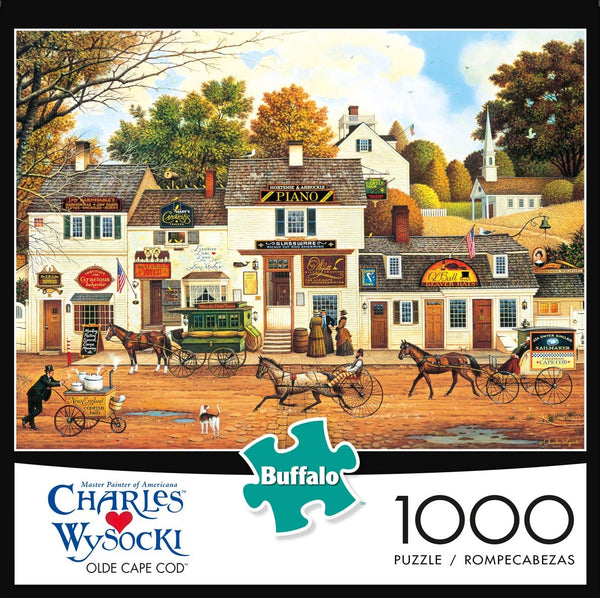 Buffalo Games - Charles Wysocki - Olde Cape Cod - 1000 Piece Jigsaw Puzzle