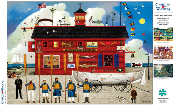 Buffalo Games - Charles Wysocki - The Sea Buglers - 300 Large Piece Jigsaw Puzzle