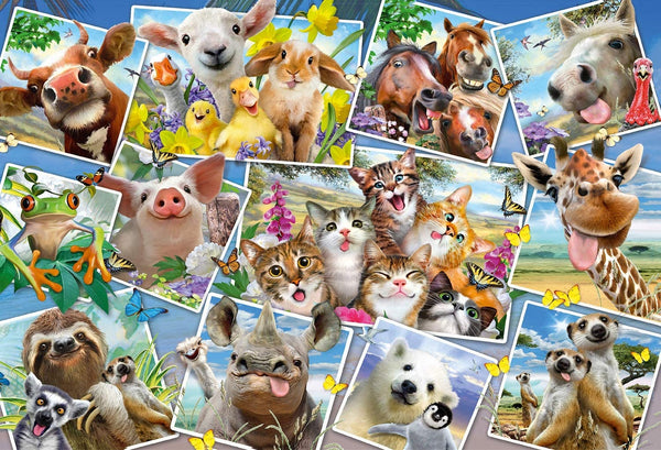Schmidt - Animal Selfies Jigsaw Puzzle (200 Pieces)