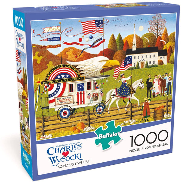 Buffalo Games - Charles Wysocki - So Proudly We Hail - 1000 Piece Jigsaw Puzzle