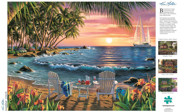 Buffalo Games - Kim Norlien - Summertime - 1000 Piece Jigsaw Puzzle