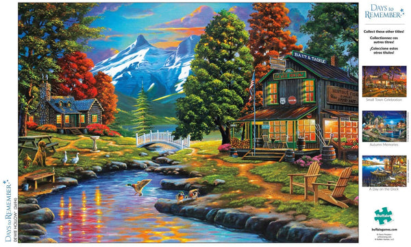 Buffalo Games Dewie Hollow Jigsaw Puzzle from The Days to Remember Collection (500 Pieces)
