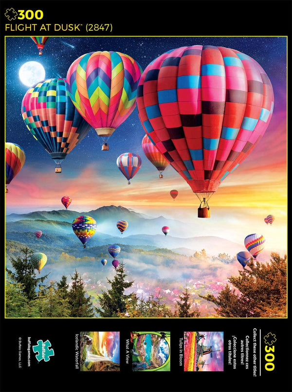 Buffalo Games - Flight at Dusk - 300 Large Piece Jigsaw Puzzle
