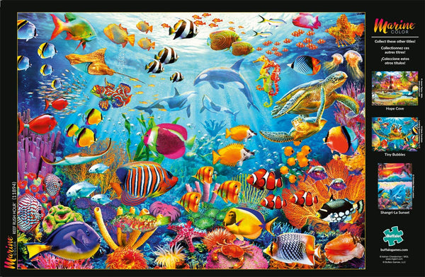 Buffalo Games - Reef Rush Hour - 1000 Piece Jigsaw Puzzle