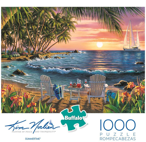 Buffalo Games - Kim Norlien - Summertime - 1000 Piece Jigsaw Puzzle
