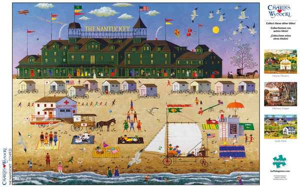 Buffalo Games - Charles Wysocki - The Nantucket - 1000 Piece Jigsaw Puzzle