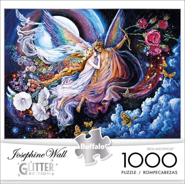 Buffalo Games - Josephine Wall - Eros and Psyche (Glitter Edition) - 1000 Piece Jigsaw Puzzle