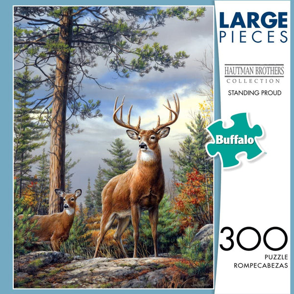 Buffalo Games - Hautman Brothers - Standing Proud - 300 Large Piece Jigsaw Puzzle