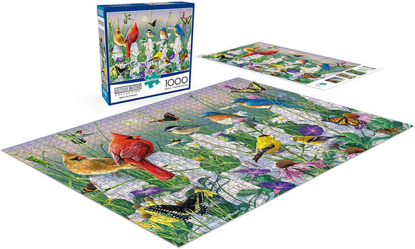 Buffalo Games - Hautman Brothers - Birds & Butterflies - 1000 Piece Jigsaw Puzzle