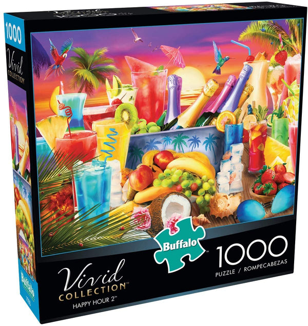 Buffalo Games - Happy Hour 2 - 1000 Piece Jigsaw Puzzle