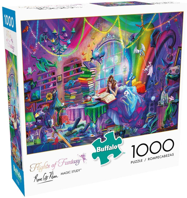 Buffalo Games - Flights of Fantasy - Magic Study - 1000 Piece Jigsaw Puzzle