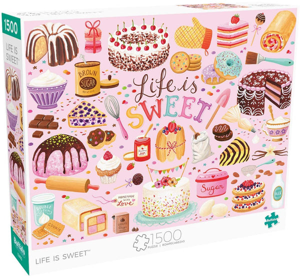 Buffalo Games - Life is Sweet - 1500 Piece Jigsaw Puzzle