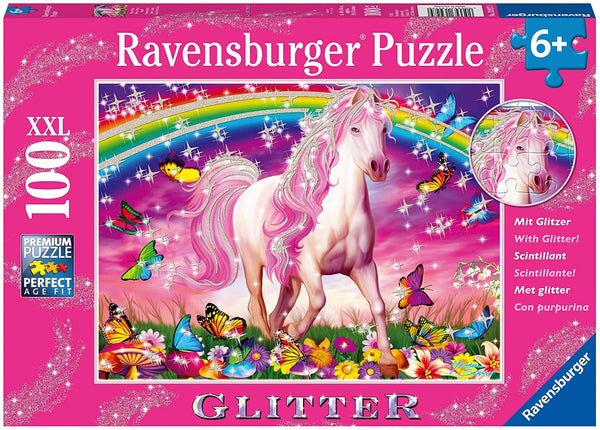 Ravensburger - Horse Dream Glitter Jigsaw Puzzle (100 pieces) 139279