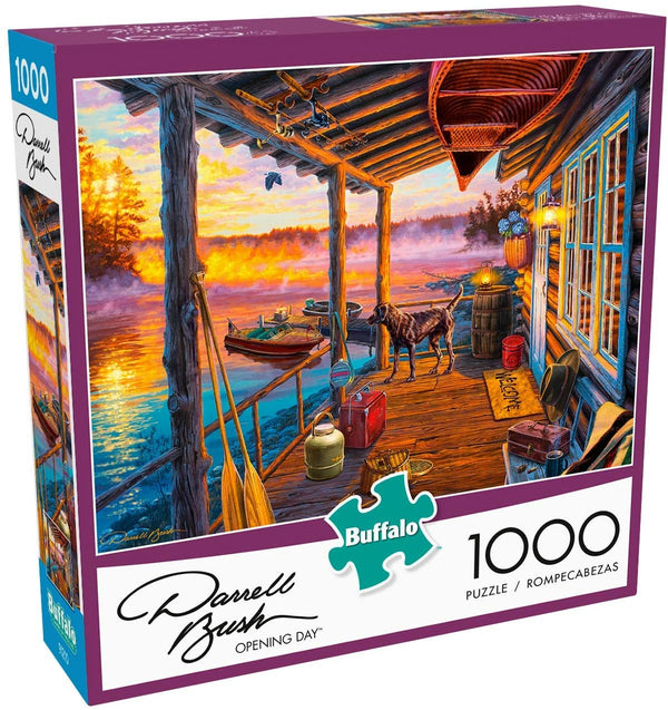 Buffalo Games - Darrell Bush - Opening Day - 1000 Piece Jigsaw Puzzle