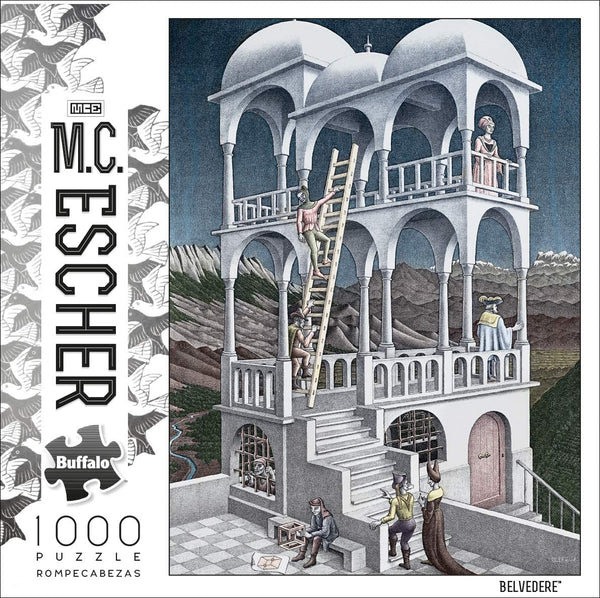 Buffalo Games - M.C. Escher - Belvedere - 1000 Piece Jigsaw Puzzle