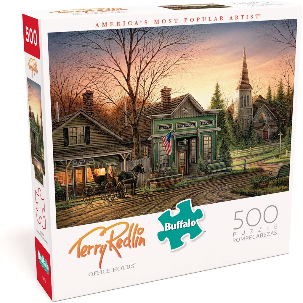 Terry Redlin 'Good Evening, America!' 1000 Piece Jigsaw Puzzle By Buffalo Games