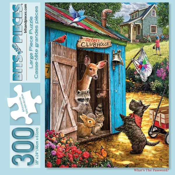 Bits and Pieces - Value Set of 3 x 300 Piece Jigsaw Puzzles for Adults - Each 18