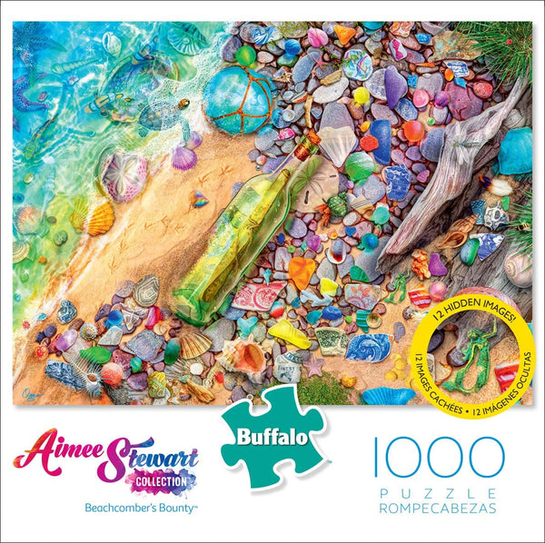 Buffalo Games - Aimee Stewart - Beachcomber's Bounty - 1000 Piece Jigsaw Puzzle
