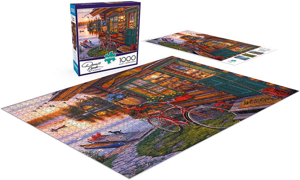 Buffalo Games Summertime by Darrell Bush Jigsaw Puzzle (1000 Piece)