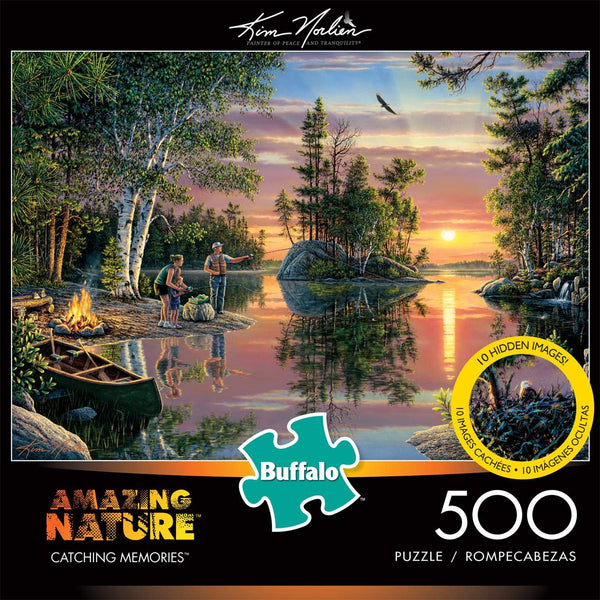 Buffalo Games - Amazing Nature Collection - Kim Norlien - Catching Memories - 500 Piece Jigsaw Puzzle