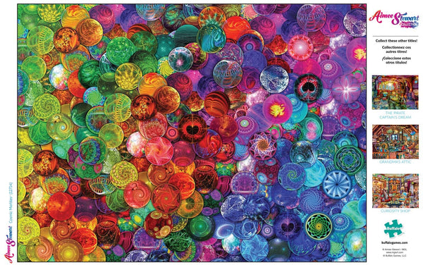 Buffalo Games - Aimee Stewart - Cosmic Marbles - 1000 Piece Jigsaw Puzzle