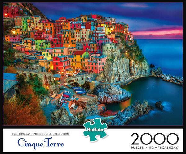 Buffalo Games - Cinque Terre - 2000 Piece Jigsaw Puzzle by Buffalo Games