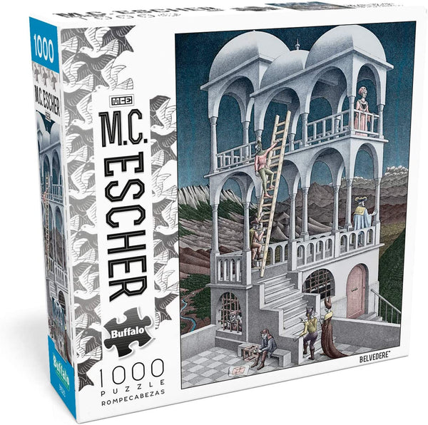 Buffalo Games - M.C. Escher - Belvedere - 1000 Piece Jigsaw Puzzle