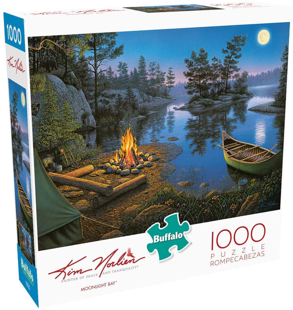 Buffalo Games - Kim Norlien - Moonlight Bay - 1000 Piece Jigsaw Puzzle