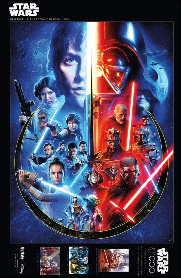 Star Wars™ - Celebrating The Skywalker Saga - 1000 Piece Jigsaw Puzzle