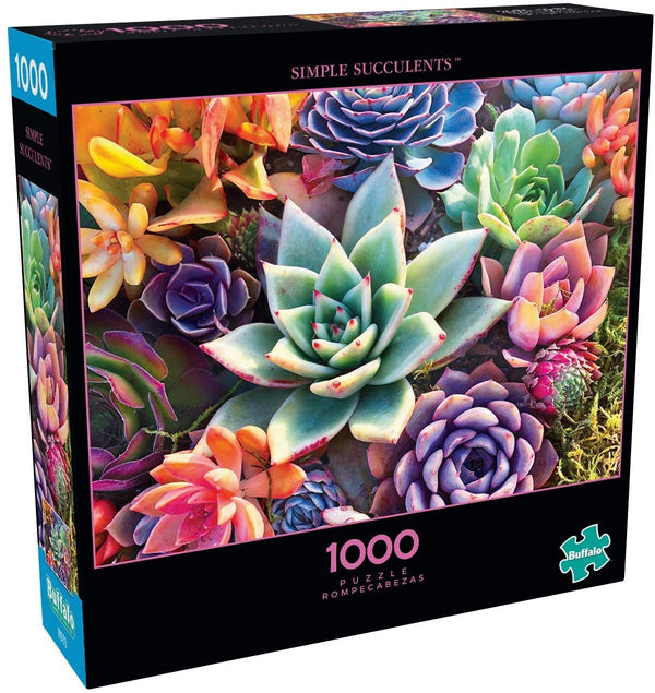 Buffalo Games - Simple Succulent - 1000 Piece Jigsaw Puzzle