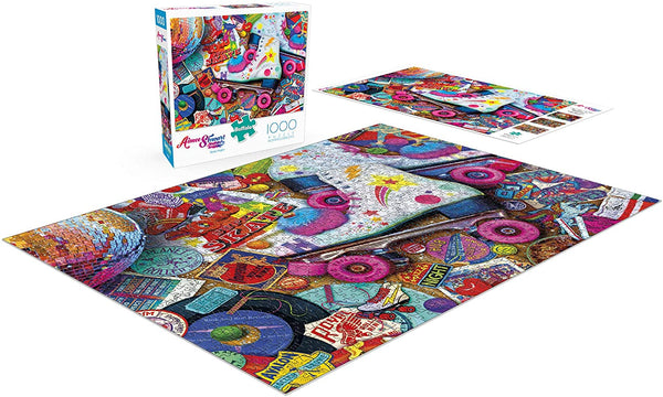 Buffalo Games - Aimee Stewart - Skate Night - 1000 Piece Jigsaw Puzzle