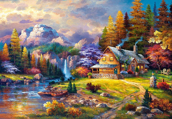 Castorland - Mountain Hideaway Jigsaw Puzzle (1500 Pieces)