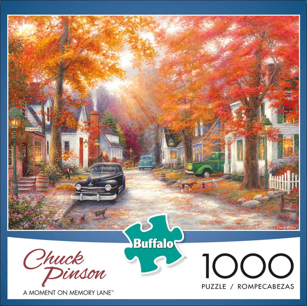 Buffalo Games - Chuck Pinson - A Moment On Memory Lane - 1000 Piece Jigsaw Puzzle