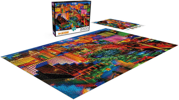 Buffalo Games - Viva Las Vegas - 2000 Piece Jigsaw Puzzle