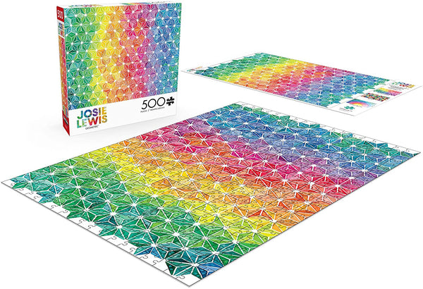 Buffalo Games - Josie Lewis - Geometric - 500 Piece Jigsaw Puzzle