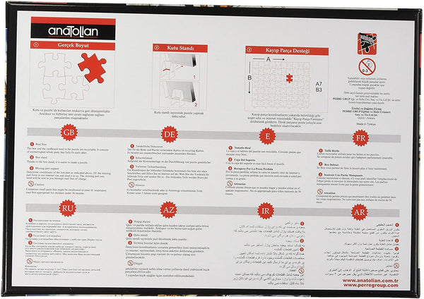 Anatolian - Black Pearl Jigsaw Puzzle (1000 Pieces)