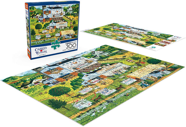 Buffalo Games - Charles Wysocki - Sunny Side Up - 300 Large Piece Jigsaw Puzzle