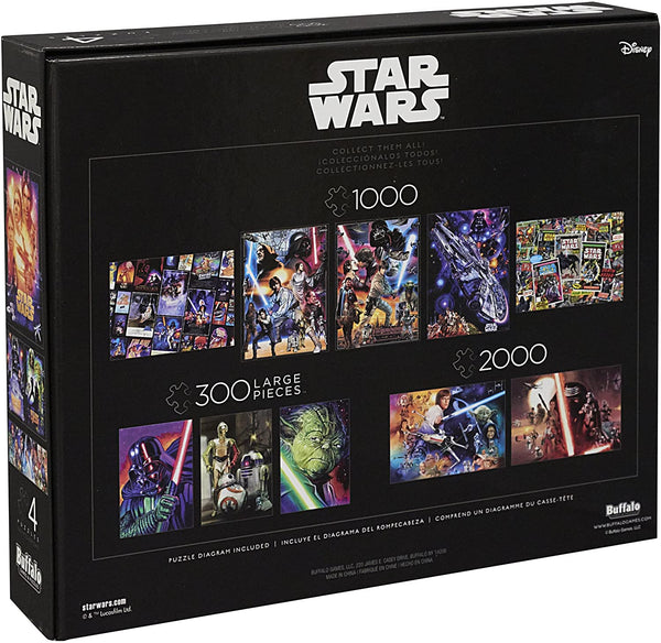 Star Wars - Collector's Edition 4-in-1 Jigsaw Puzzle Multipack
